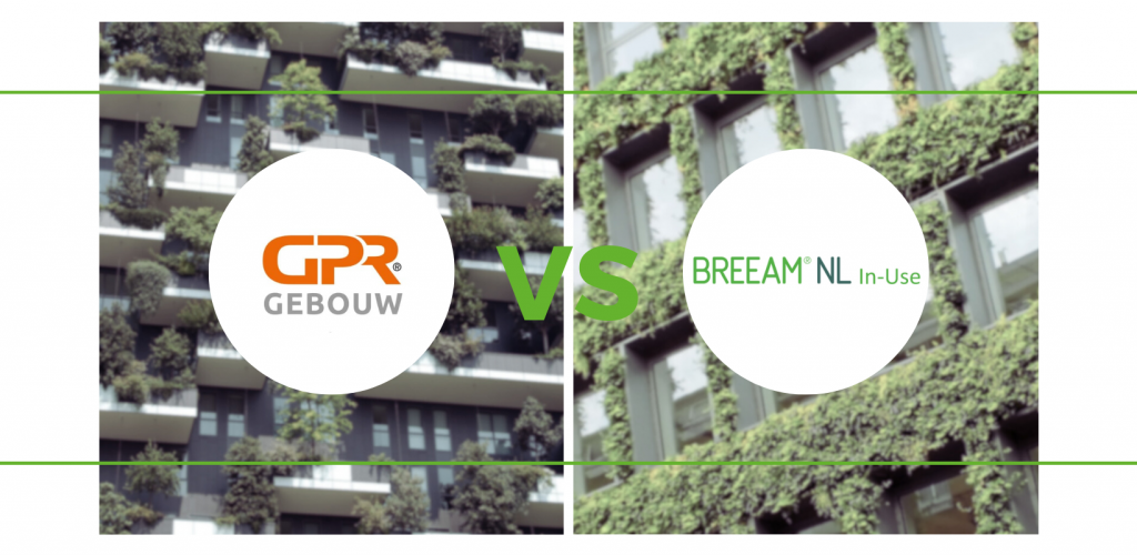 Verschil tussen GPR gebouw en BREEAM-NL In-Use